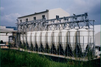 焼酎粕リサイクルプラント・搬送ライン